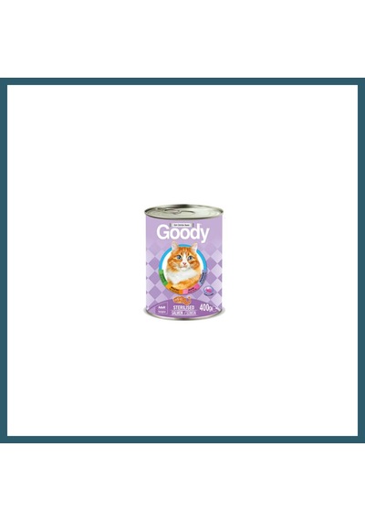 Goody Somonlu Kısırlaştırılmış Kedi Konservesi 12 Adet 400 Gr Ob