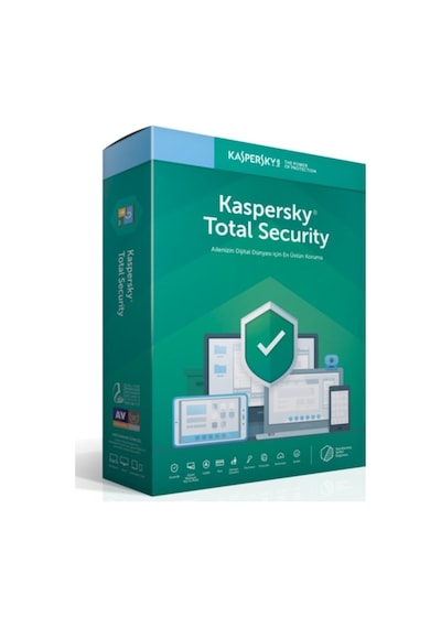 Kaspersky Total Security 1 Kullanıcı 1 Yıl