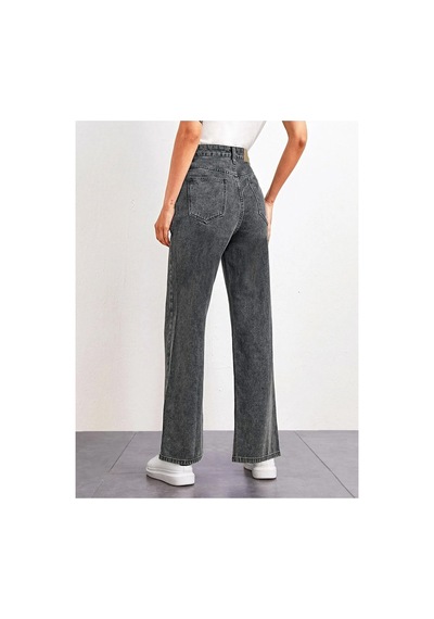 Woddi Salaş Füme Pantolon Jeans Likralı Esnek Kot