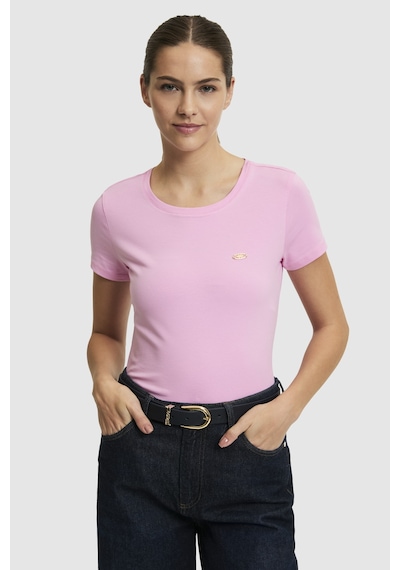 U.S. Polo Assn. U.s. Polo Assn. Kadın Pembe Tişört Basic 50321809-vr041