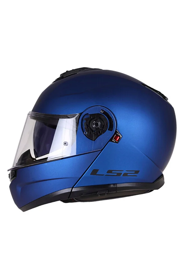 Strobe 2 Mat Navy Blue Çene Açılır Kask Koyu Mavi