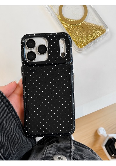 İphone 17 Pro Max Uyumlu - Yanları Şeffaf Arkası Parlak Kapak Desenli Koruyucu Telefon Kılıfı Diğer
