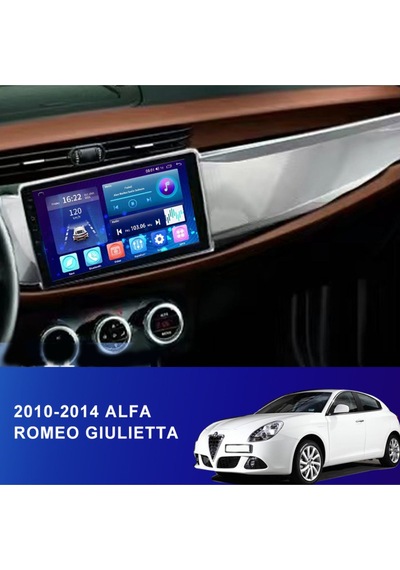Alfa Romeo Gıulıetta 2010-2014 Uyumlu Multimedya Navigasyon Usb Kamera Carplayer 4 Ram