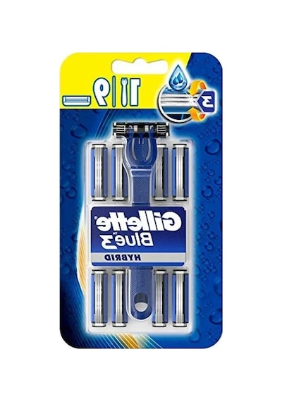 Blue3 Hybrid Erkek Tıraş Makinesi + 9'lu Yedek Bıçak