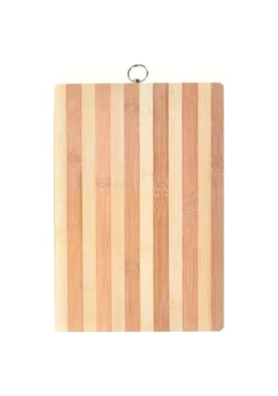Ahşap Bambu Et Ekmek Kesim Tahtası -sebze Meyve Doğrama Tahtası 30x20 Cm