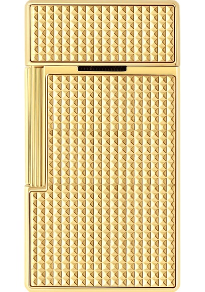 S.t. Dupont Biggy Golden Elmas Kesim Başlıklı Çakmak 25209