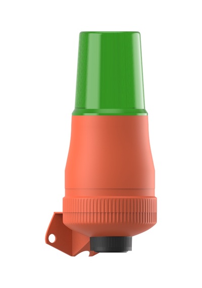 Mesan E14 Yanıp Sönen Ampul Buzzer Yeşil 24vdc Ms 4805.2.24vdc