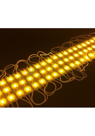 10 Adet 5 Watt Amber Işık Ip65 Modül Led, 10 Adet Magnetli, Çok Kaliteli Amber Işık Modül Led Amber
