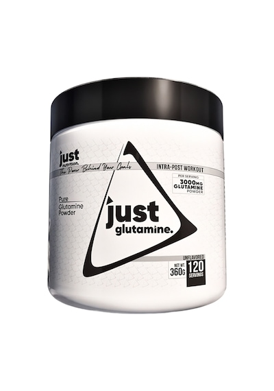 Just Nutrition L-glutamine 360 Gr Glutamin 120 Servis + Shaker + Protein Kahve Hediyeli Aromasız