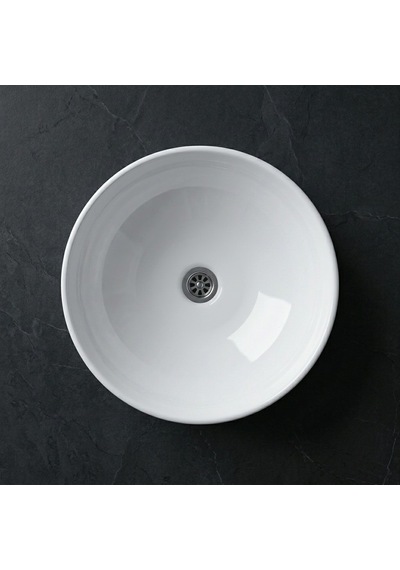 Ey-4820 Parlak Beyaz Tezgah Üstü Lavabo