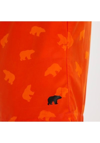 Bad Bear Erkek Şort Mayo Chameleon Turuncu