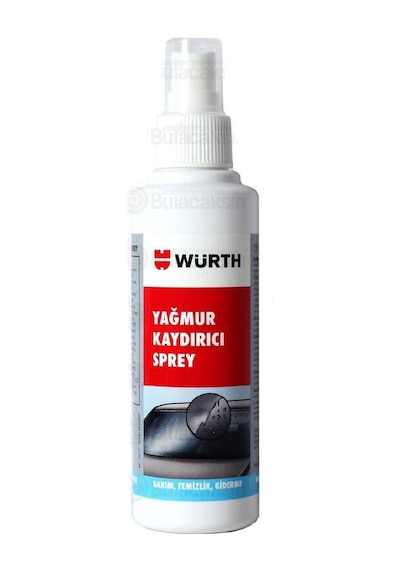 Würth Yağmur Kaydırıcı Sprey Cam Su Itici Kaydırıcı 150 Ml