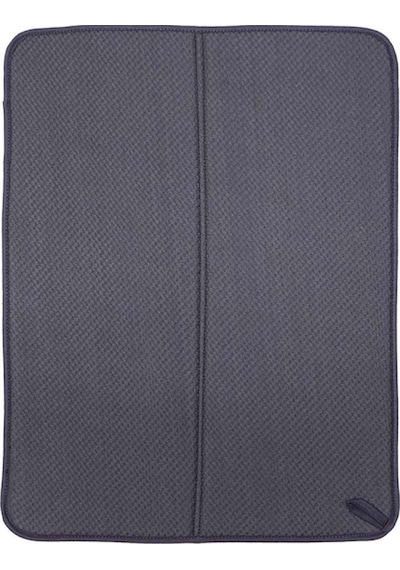 Bizdeneve Mikrofiber Bulaşık Kurutma Matı Tezgah Üstü - Antrasit Belirtilmemiş Siyah Diğer