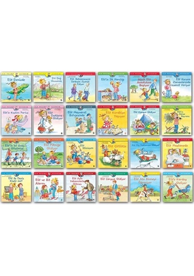 İlk Okuma Kitabım Elif Serisi 24 Kitap Set 2 Christian Tielmann