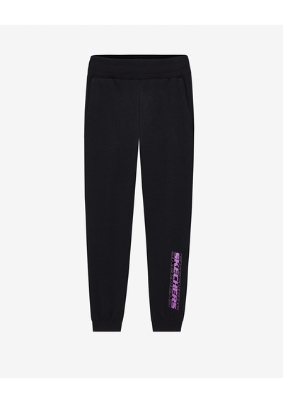 Skechers G 2xı-lock Jogger Sweatpant Büyük Kız Çocuk Siyah Eşofman Altı Sk242054-001 Siyah