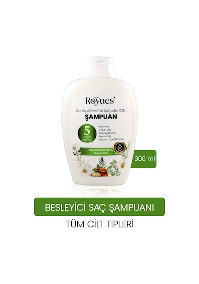 Royues Argan Yağlı Sülfatsız Şampuan 300 ML