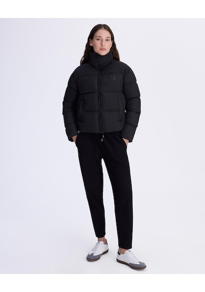 Kappa Authentic Arya Kadın Siyah Regular Şişme Mont