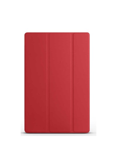 Galaxy Tab A8 10.5 2021 Sm-x200-sm-x205-sm-x207 Uyumlu Smart Cover Standlı 1-1 Tablet Kılıfı - Kırmızı - T21255
