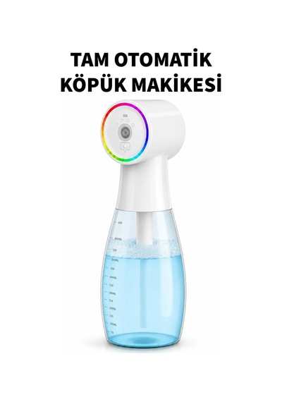 Dövmeye Uygun Blue Soap - Tam Otomatik Köpük Sprey Makinesi 650ml