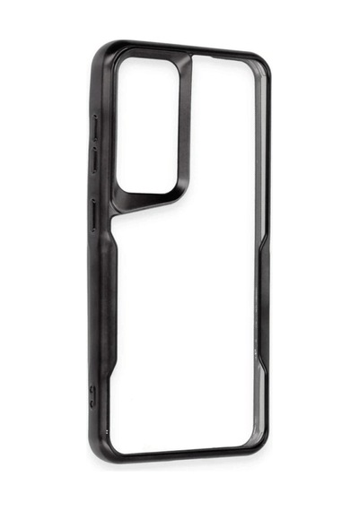 Samsung Galaxy Uyumlu S25 Kılıf Boyi Silikon Kapak - Siyah İtdark41823