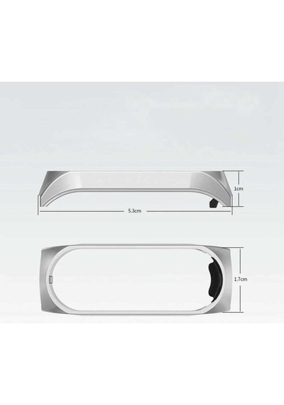 Xiaomi Mi Band 3 Uyumlu Krd-06 Metal Ytsg Kordon-gold