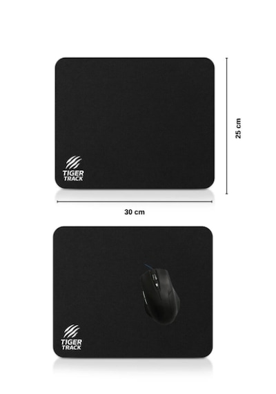 Tıger Track Gaming Mouse Pad 35x28 Cm Pürüzsüz Yüzey, Profesyonel Oyun Deneyimi