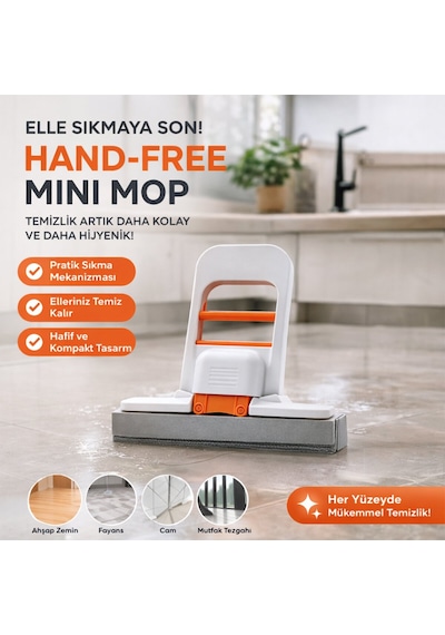 İbico İ21-118 Mini Mop 180 Temizlik Aparatı - Tezgah, Pencere, Cam Ve Zemin Diğer