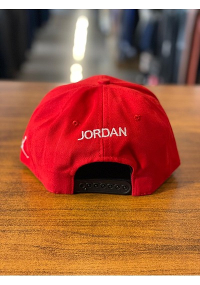 Air Jordan Nakış Kırmızı Hiphop Snapback Rapper Basket Cap Şapka