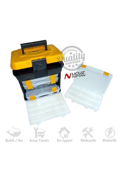 Super-Bag Asr2089 Plastik Organizerli Takım Çantası