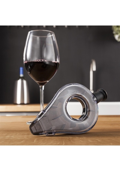 Vacu Vin Wine Aerator - Şarap Havalandırıcı Gri - Kutulu - Gri
