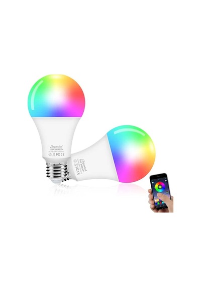 Alexa Ampüller E27 Akıllı Led Lamba, 10w Wifi Renk Değişen Led Rgb Ampul 16 Milyon Renk, Uygulama Kontrolü Kısıl Genel