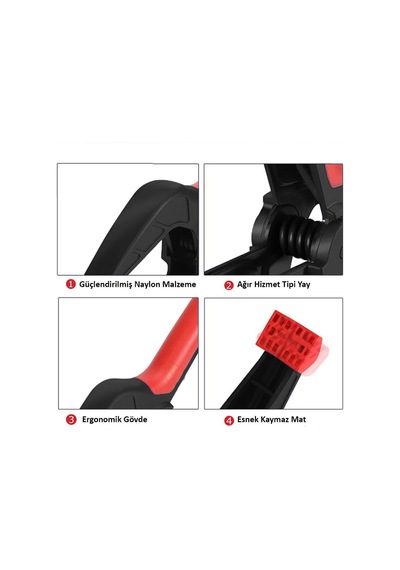Workpro Wp232011 50mm Plastik Mandal/işkence Fr Wp232011