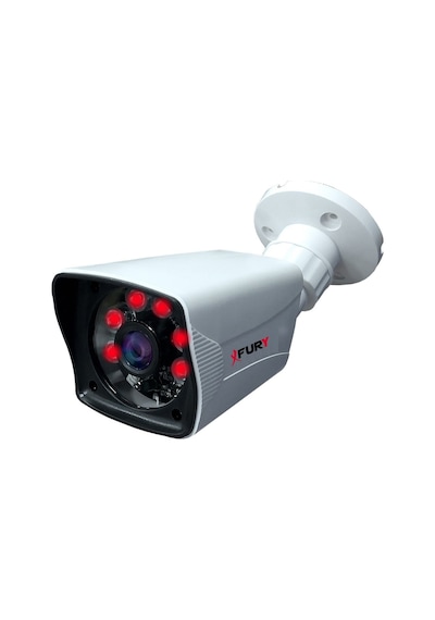 Fury 4 Kameralı 5mp 3.6mm Lens 2mp Görüntü 6 Atom Led Gece Görüşlü Fullhd Güvenlik Kamerası 5525di 320gb