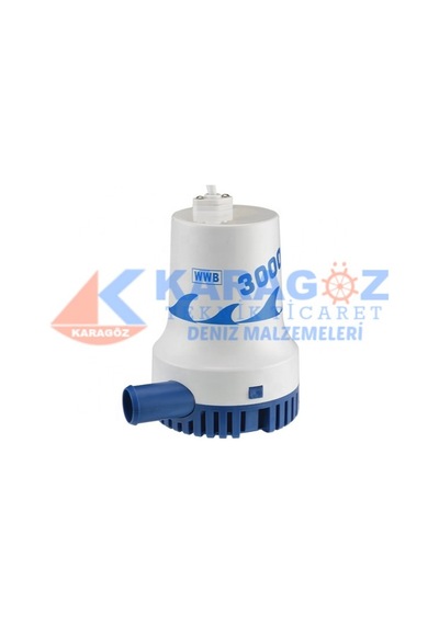SUBMERSIBLE BİLGE PUMP SİNTİNE POMPASI 3000GPH 12V