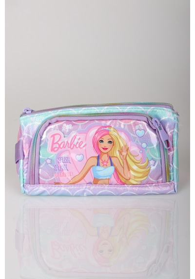 X Dekomus Lisanslı Barbie Deniz Kızı Collection Kalem Çantası,parlak Geçmeli Kalem,roket Silgi,kalpli Kalemtraş Ve Kurşun Kalem Seti Diğer