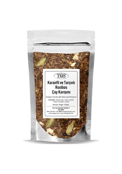 Tos The Organic Spices Karanfil ve Tarçınlı Rooibos Çay Karışımı 40 G
