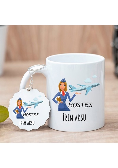 Hostes Kupa Bardak Ve Anahtarlık