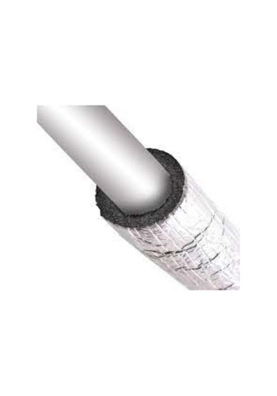 Ygt Ambalaj 4 Metre 28/10 Mm Alüminyum Folyolu İzole Boru Kılıfı