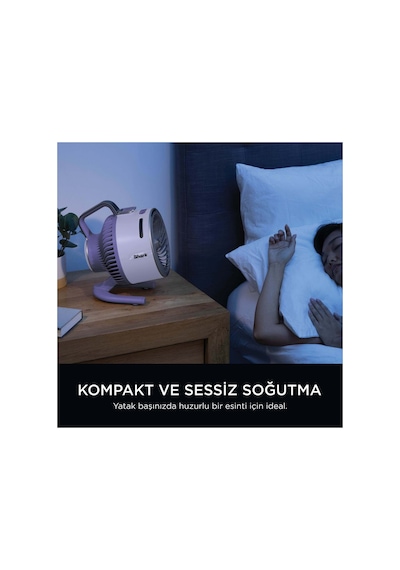 Flexbreeze Hydrogo Serinletici Buharlı Fan - Lila Renksiz