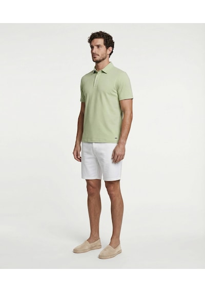Yargıcı Regular Polo Yaka Kısa Kol T-shirt 26yets9005x 089 Yeşil