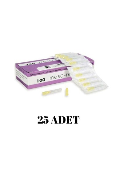 MESO-RELLE - MEZOTERAPİ İĞNESİ 30G X 6MM - AAL36 - 25 ADET