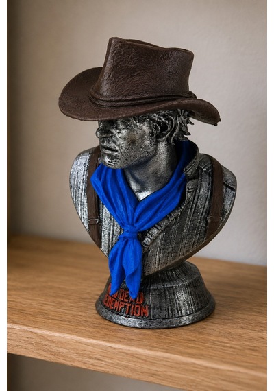 Red Dead Redemption Arthur Morgan Büst Figürü 15 Cm Koleksiyon Büst