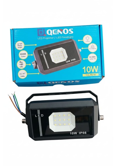 Qenos Pg-fo0310 10w 6500k Beyaz Led Projektör 10W Beyaz