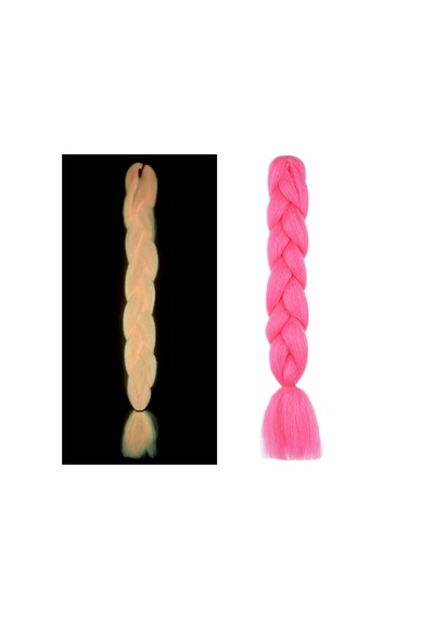 Fosforlu Neon Örgülük Saç Esperer 100 Gr. - Koyu Pembe