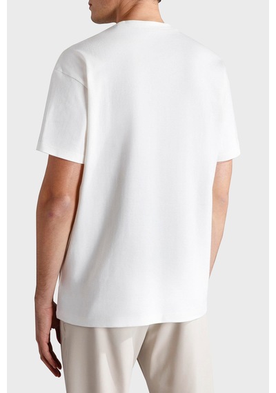 Paul & Shark Erkek T Shirt 24411115 490 Beyaz Beyaz
