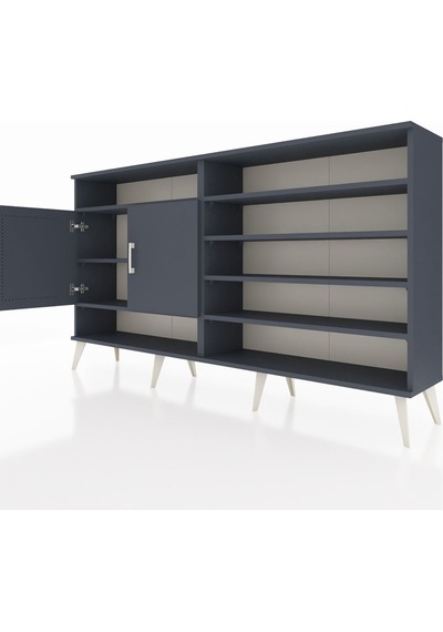 Arges Konsol 7 Raflı 2 Kapaklı 176x30x99 Antrasit-antrasit/aytaşı Antrasıt/aytası - Antrasıt Arges Konsol 7 Raflı 2 Kapaklı 176x30x99 Antrasit-antrasit/aytaşı Antrasıt/aytası - Antrasıt