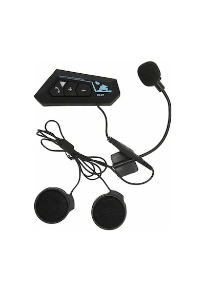 Intercom Bluetooth Kask Kulaklık Motosiklet Kulaklık 5.0 Bluetooth Lisinya