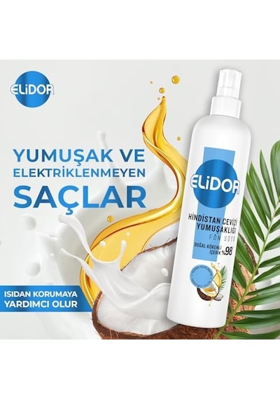 Hindistan Cevizi Yumuşaklığı Fön Sütü 190 Ml