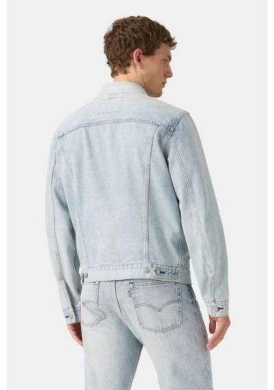 Levi's Erkek Mavi Trucker Kot Ceket- 72334-0775 Açık Mavi