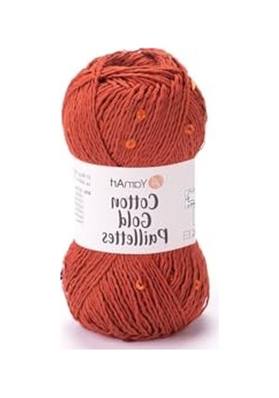 Kiremith Renkli Örgü İpi, Paillettes Detaylı Tasarım 124-Pembe